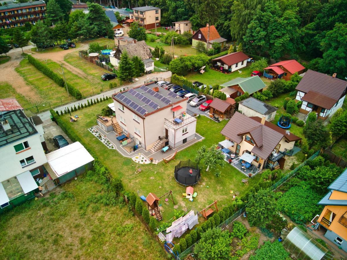 Pokoje Zacisze Lesne ステグナ エクステリア 写真